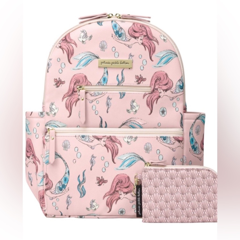 Disney Little Mermaid Petunia Pickle Bottom Ace Diaper Bag